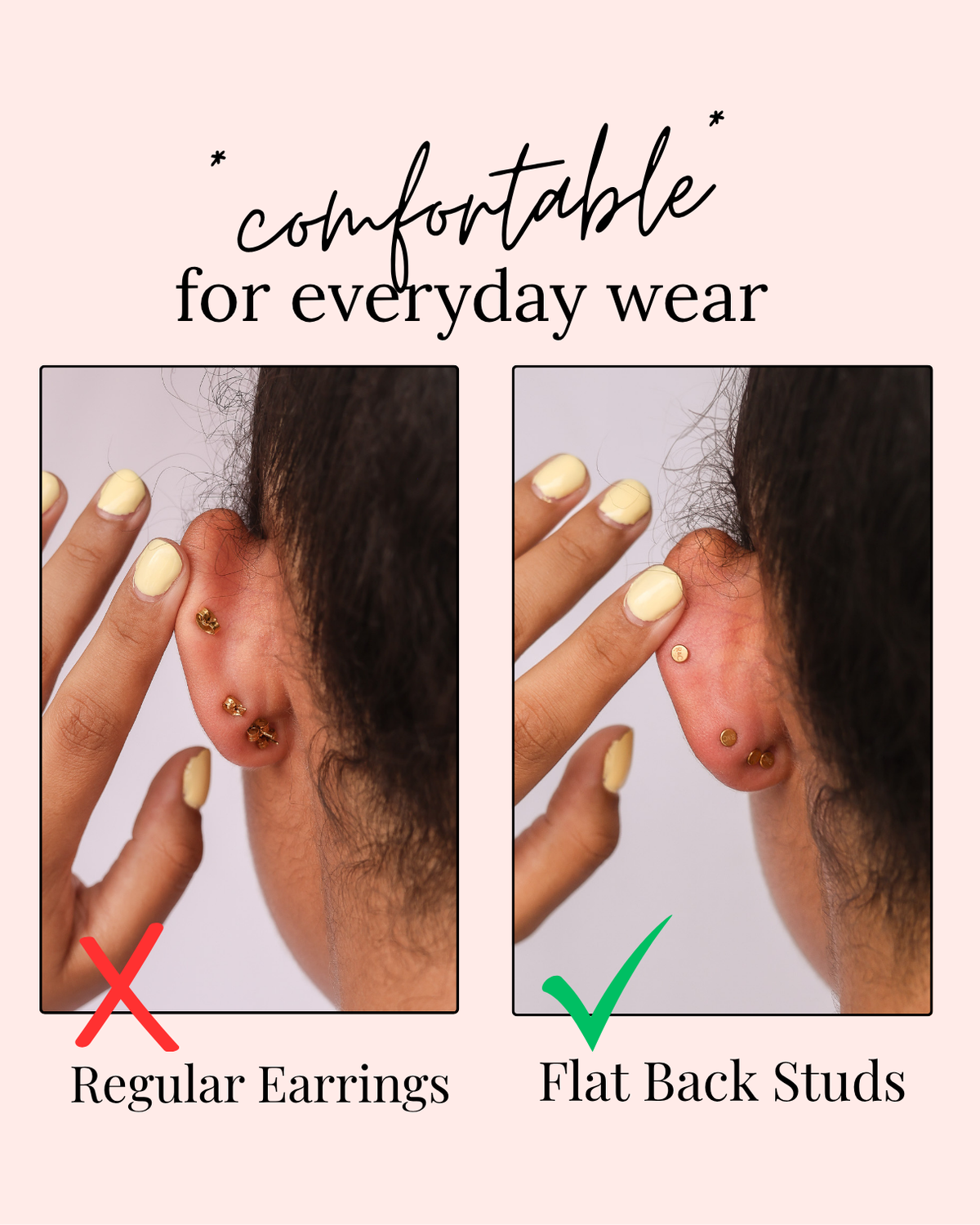 Crystal Flat Back Stud