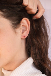 Queen of Hearts Flat Back Stud