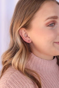 Queen of Hearts Flat Back Stud