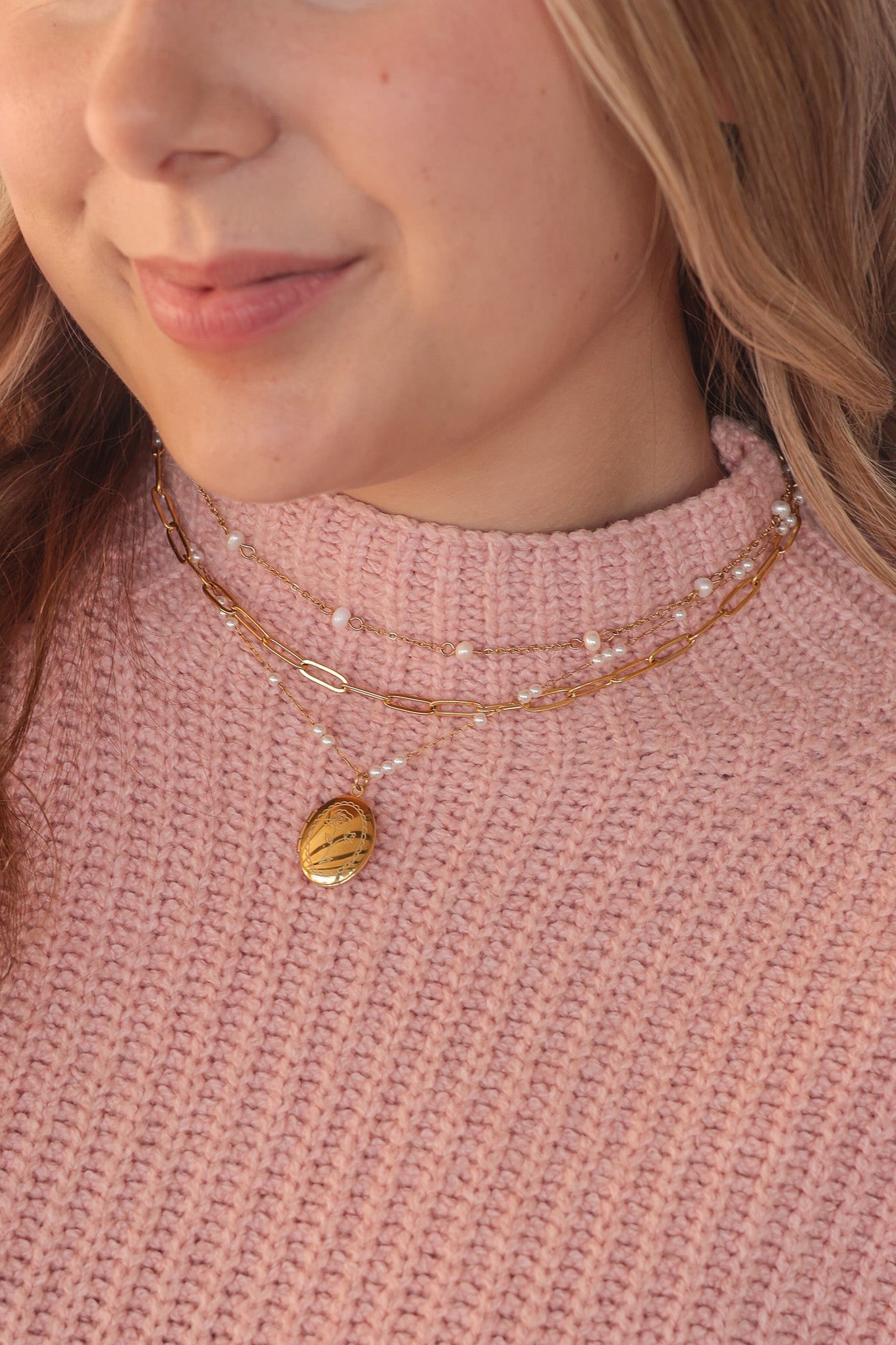 Not Your Grandmother's Necklace Stack