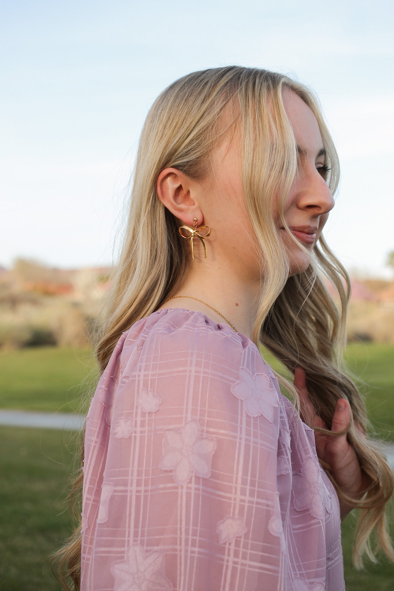 Lauren Bow Dangle