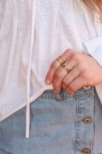 Golden Hour Ring Stack