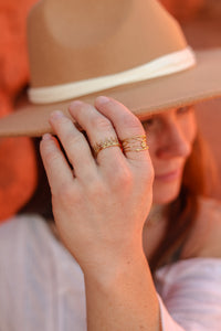 Golden Hour Ring Stack