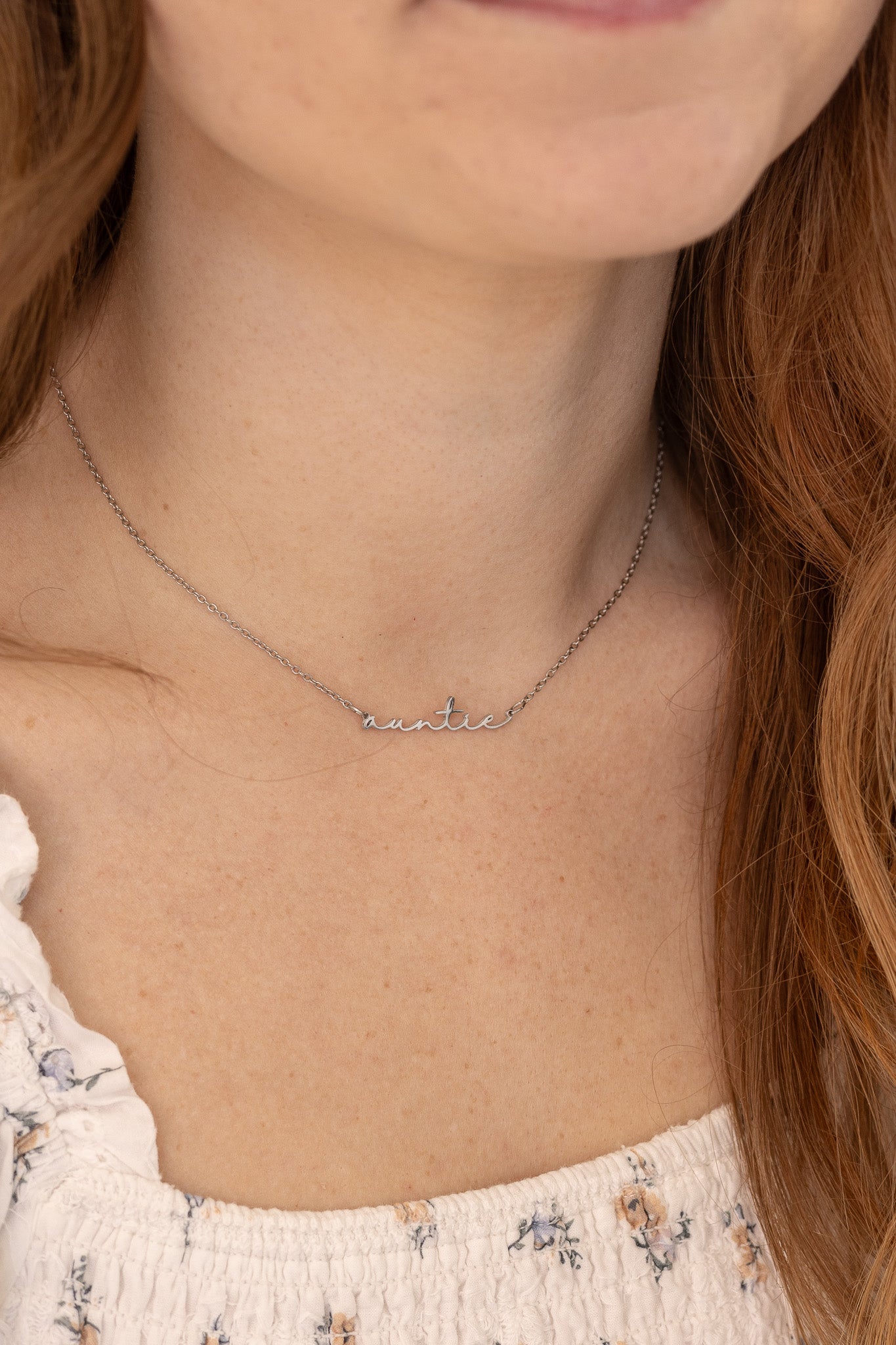 Noelle Necklace in Silver