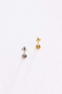Tri-Dot Flat Back Stud