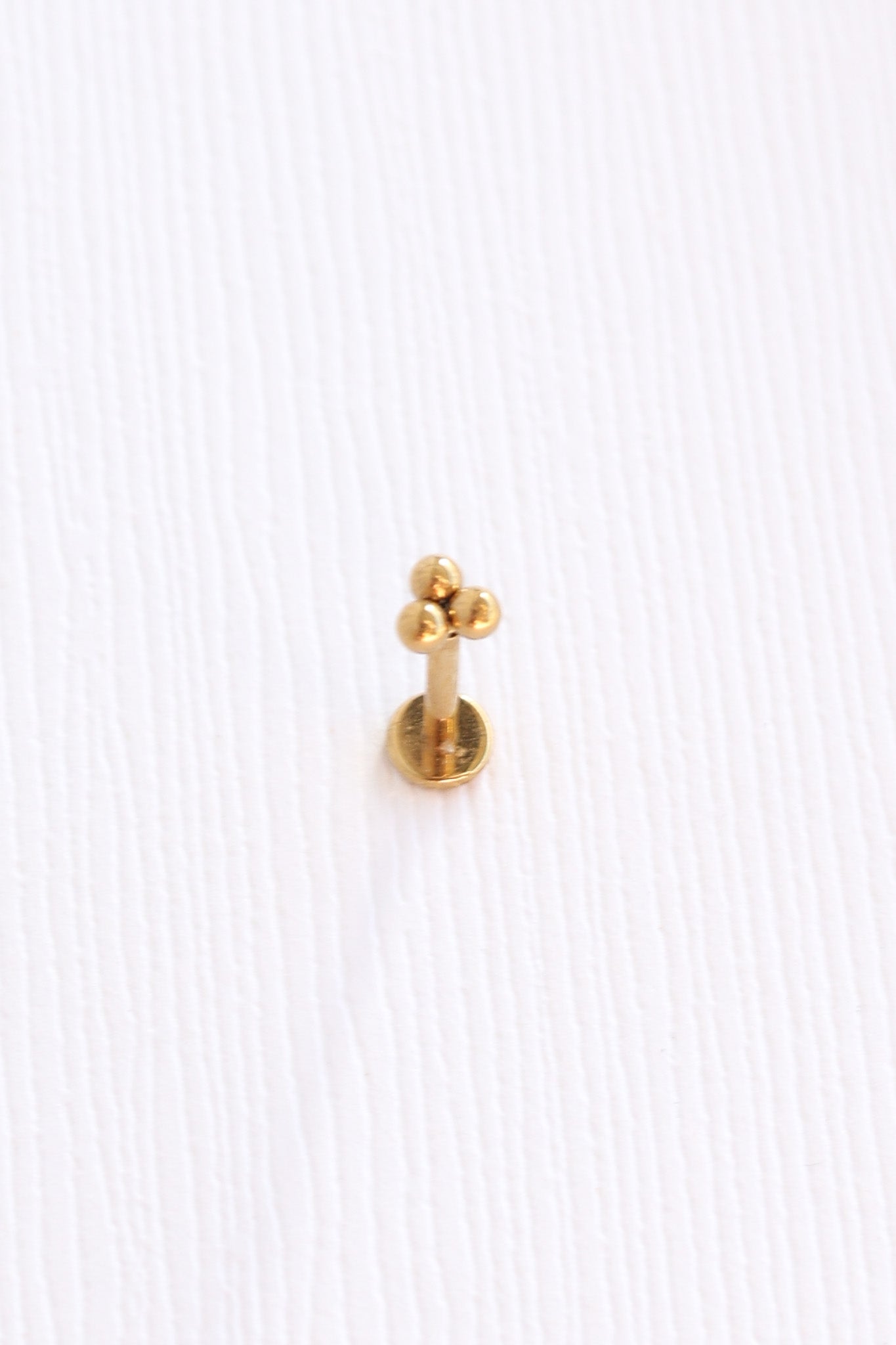 Tri-Dot Flat Back Stud