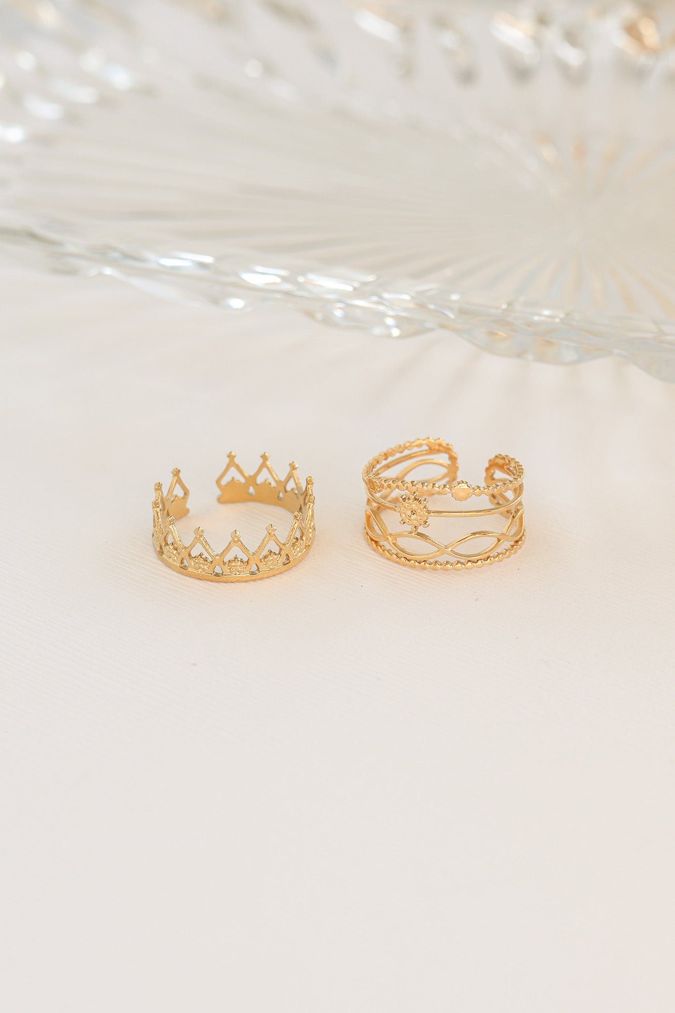 Golden Hour Ring Stack
