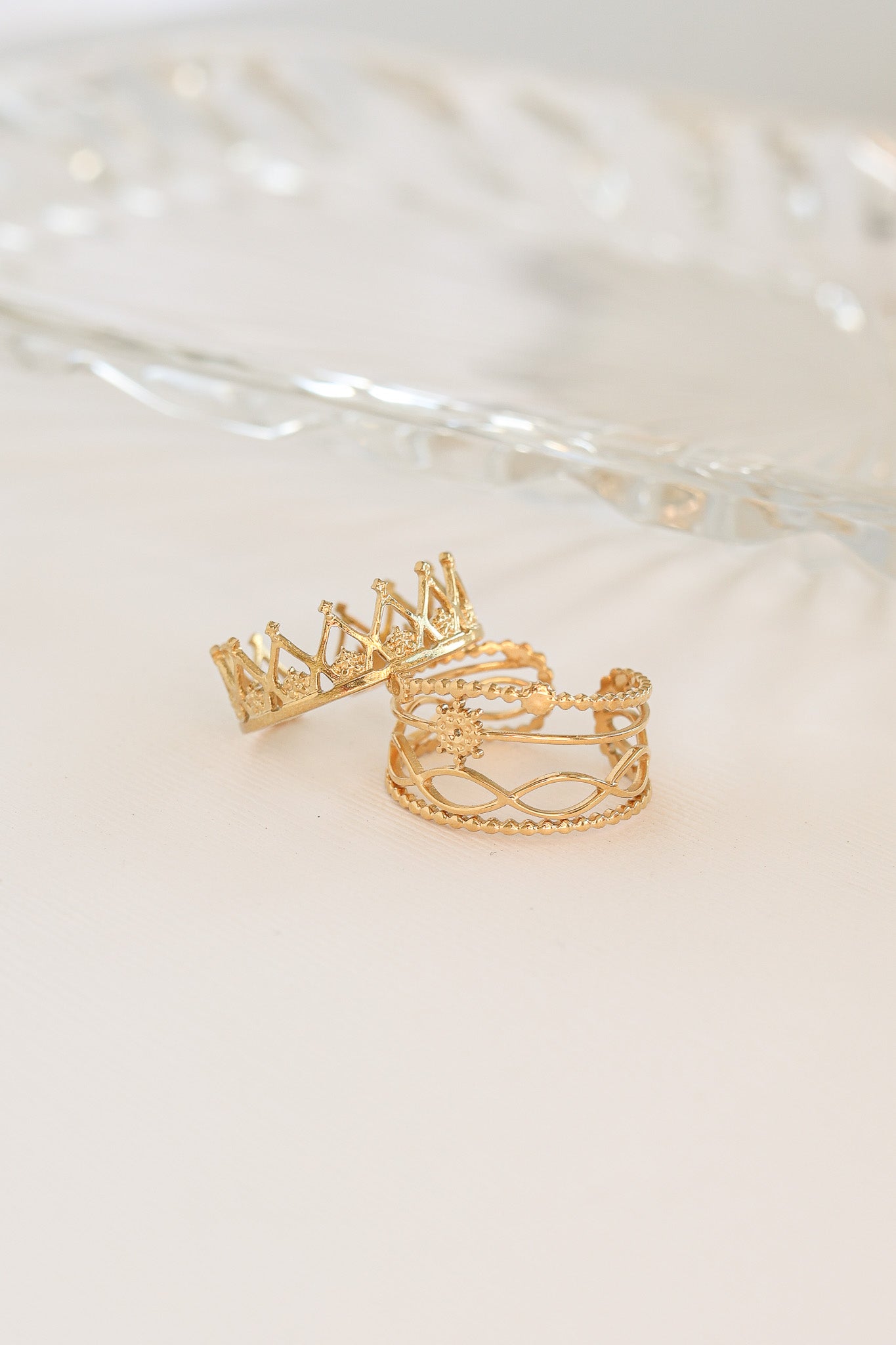 Golden Hour Ring Stack