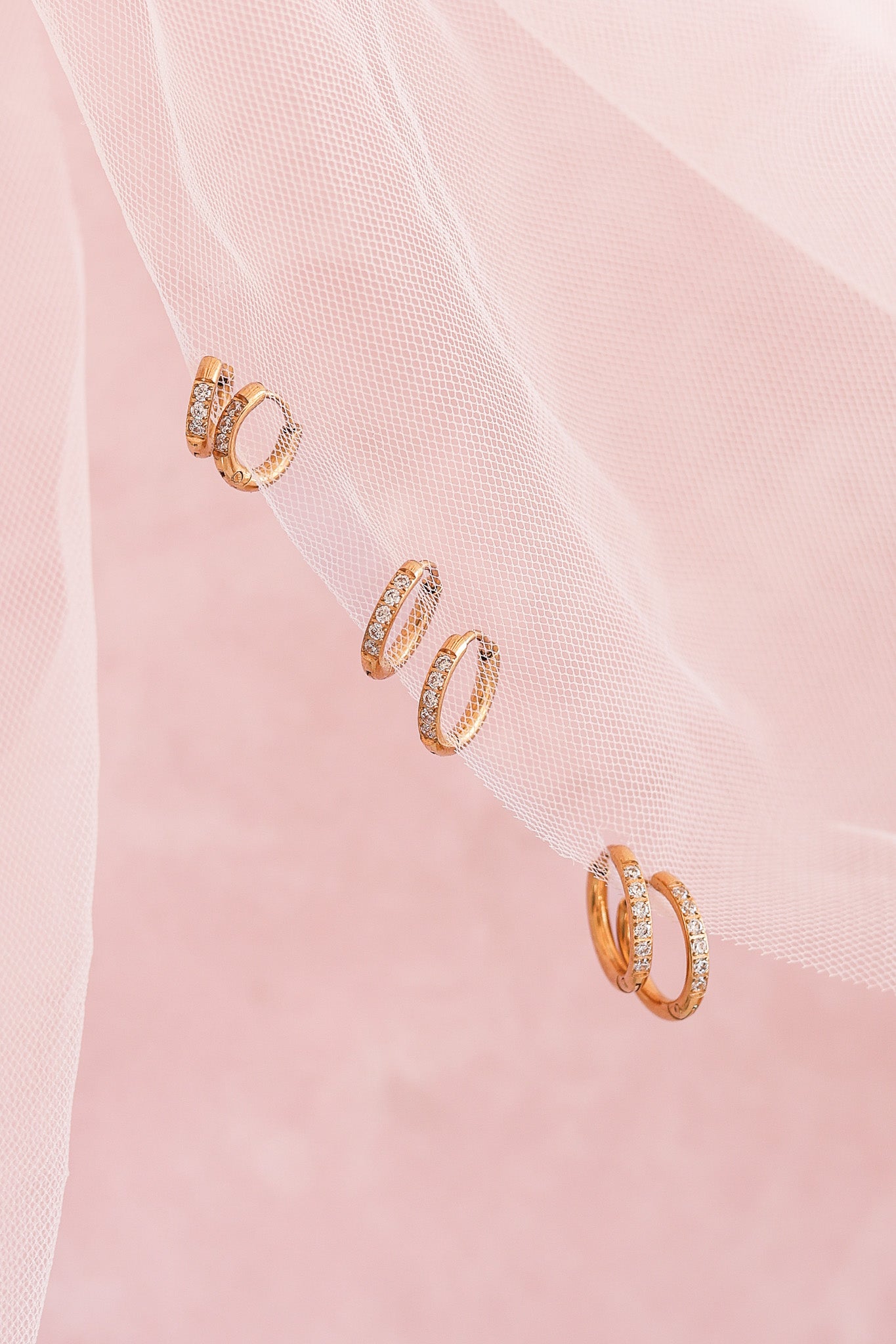 Micro Crystal Hoop