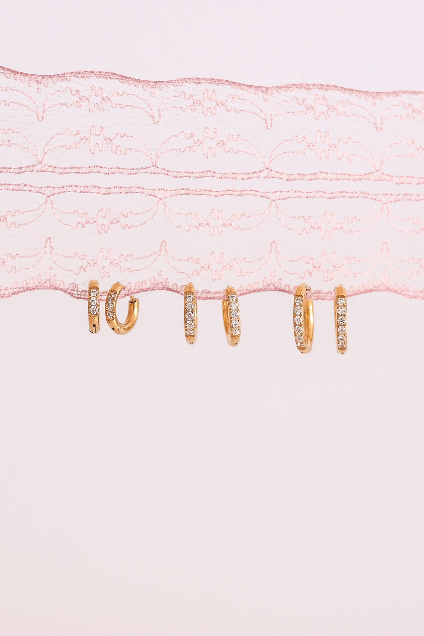 Micro Crystal Hoop