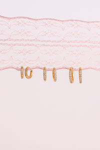 Micro Crystal Hoop