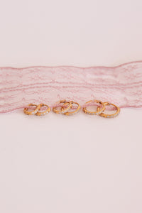Micro Crystal Hoop