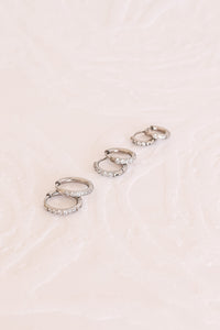 Micro Crystal Hoop