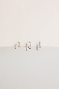 Micro Crystal Hoop