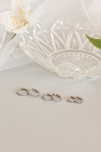 Micro Crystal Hoop