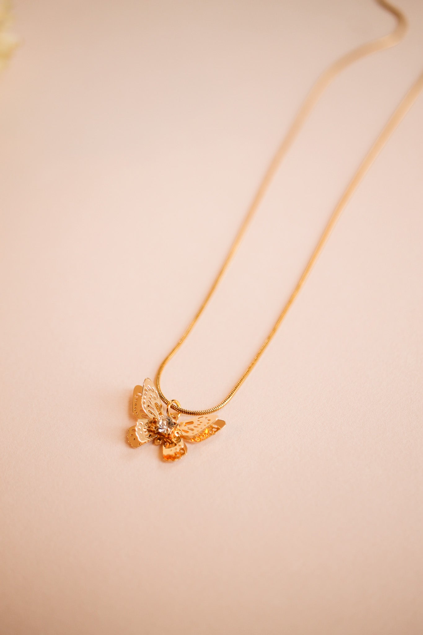 Monarch Necklace in Gold