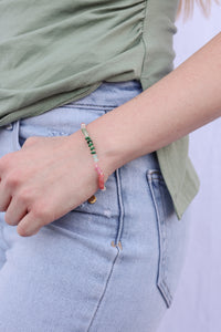 Watermelon Sugar Beaded Bracelet