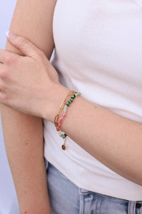 Watermelon Sugar Beaded Bracelet