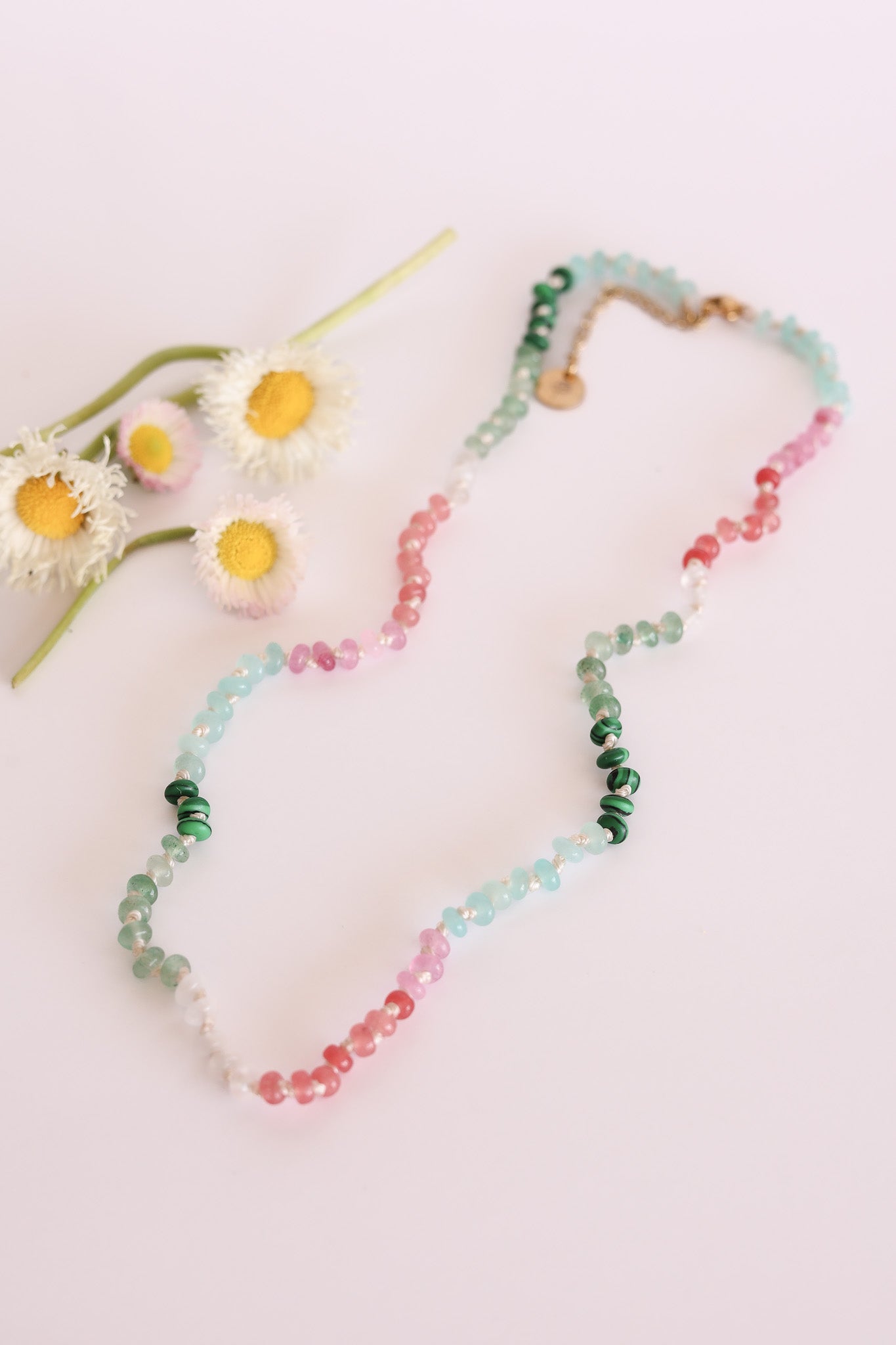 Watermelon Sugar Beaded Necklace