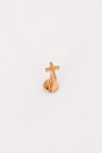 Cross Flat Back Stud
