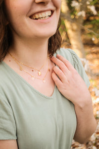 Anne Marie Necklace in Gold