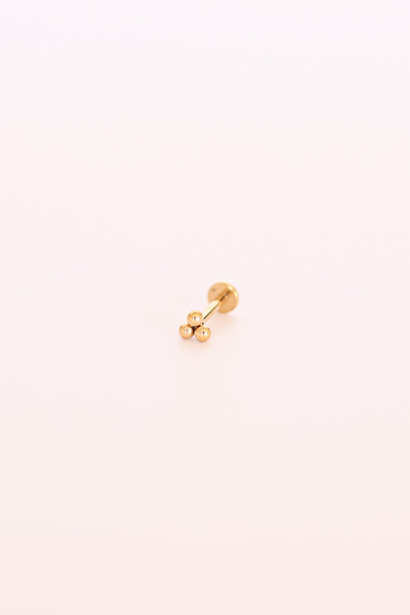 Tri-Dot Flat Back Stud