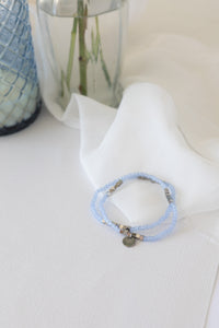 Kayla Bracelet Set in Blue