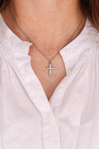 Ivy Cross Necklace