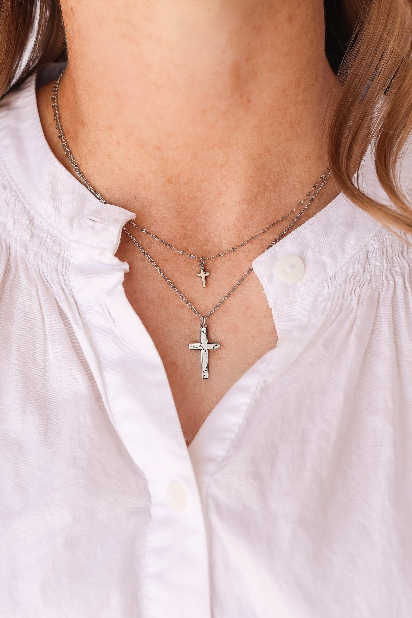 Redeemer Necklace Stack