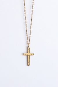 Ivy Cross Necklace
