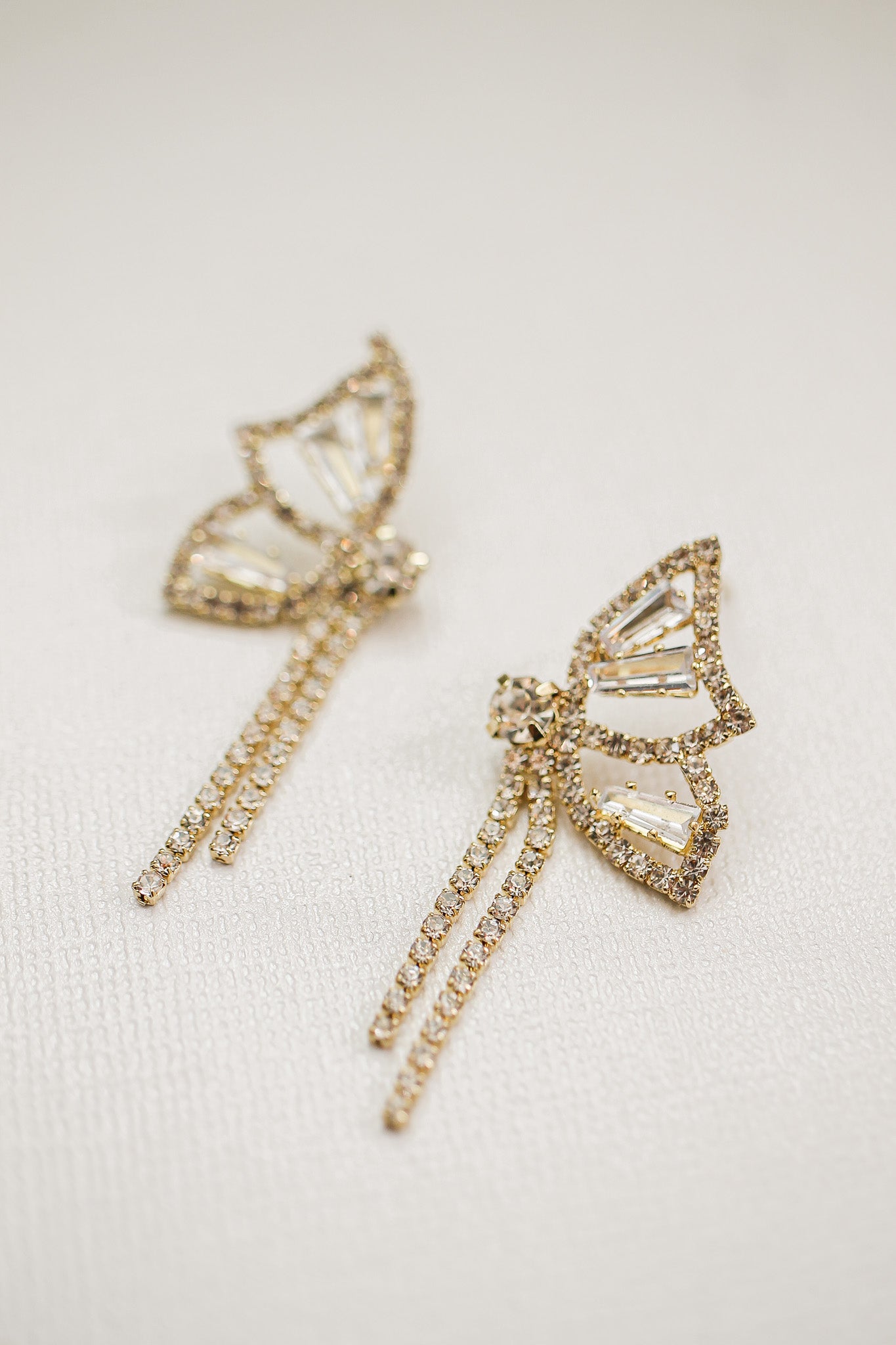 Social Butterfly Dangle in Gold