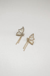 Social Butterfly Dangle in Gold