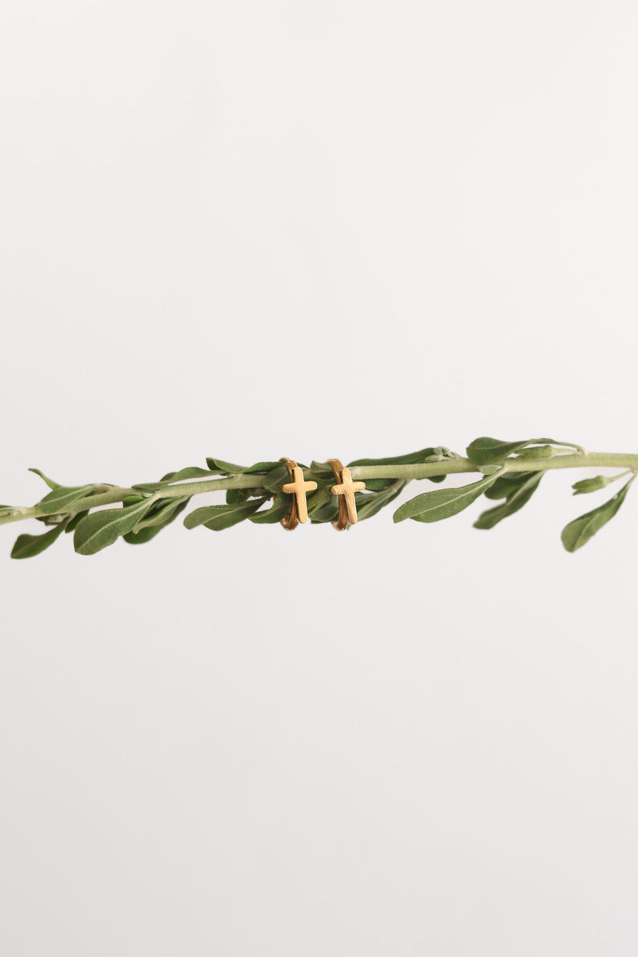 Cross Mini Hoop