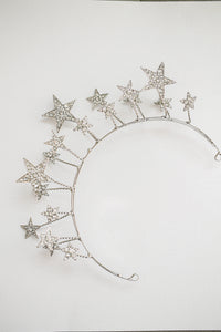 Glinda Star Headband in Silver