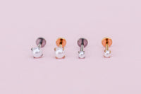 Pearl Flat Back Stud
