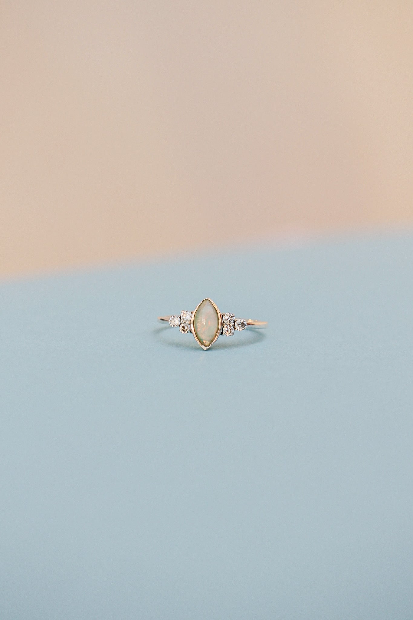 Serena Opal Ring in Silver 4
