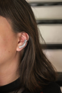 Reputation Earring in Silver