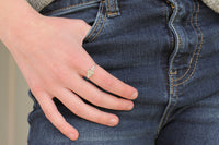 Serena Opal Ring in Silver