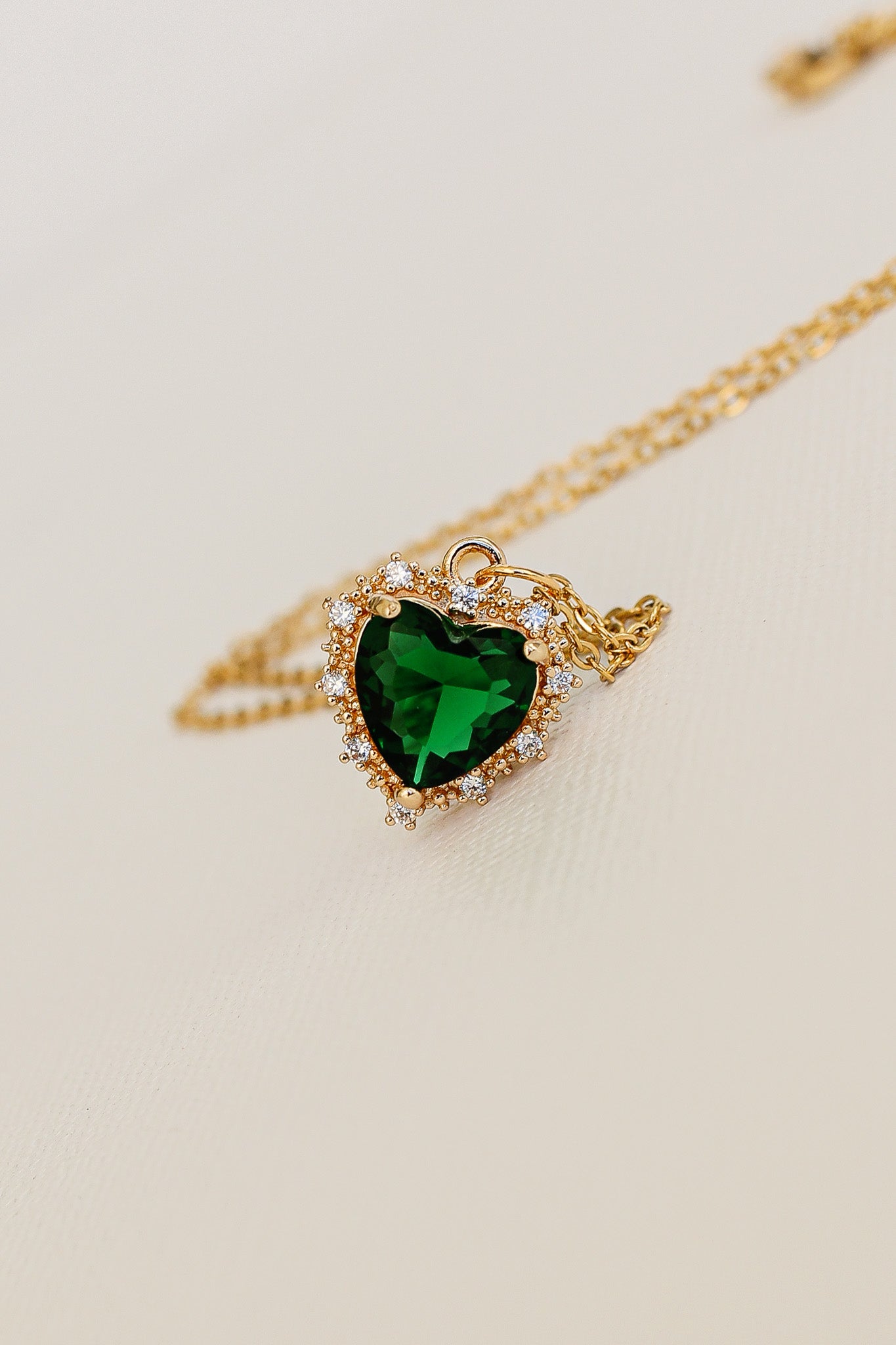 Valentina Necklace in Emerald