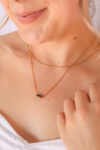 "Just For You" Birthstone Necklace Set