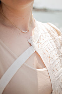 Lorelei Necklace in Dainty Pearl
