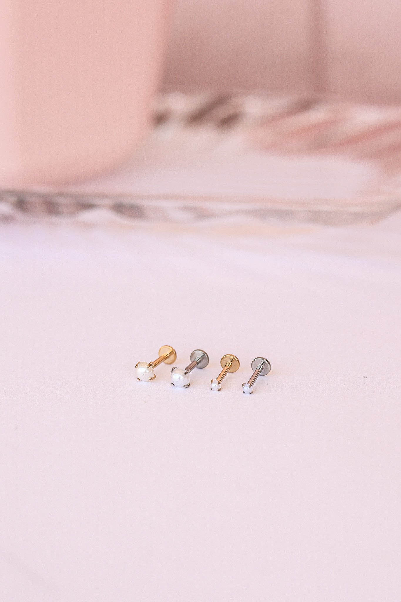 Pearl Flat Back Stud