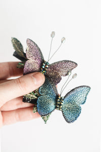 Fly Away Hair Clip in Violet