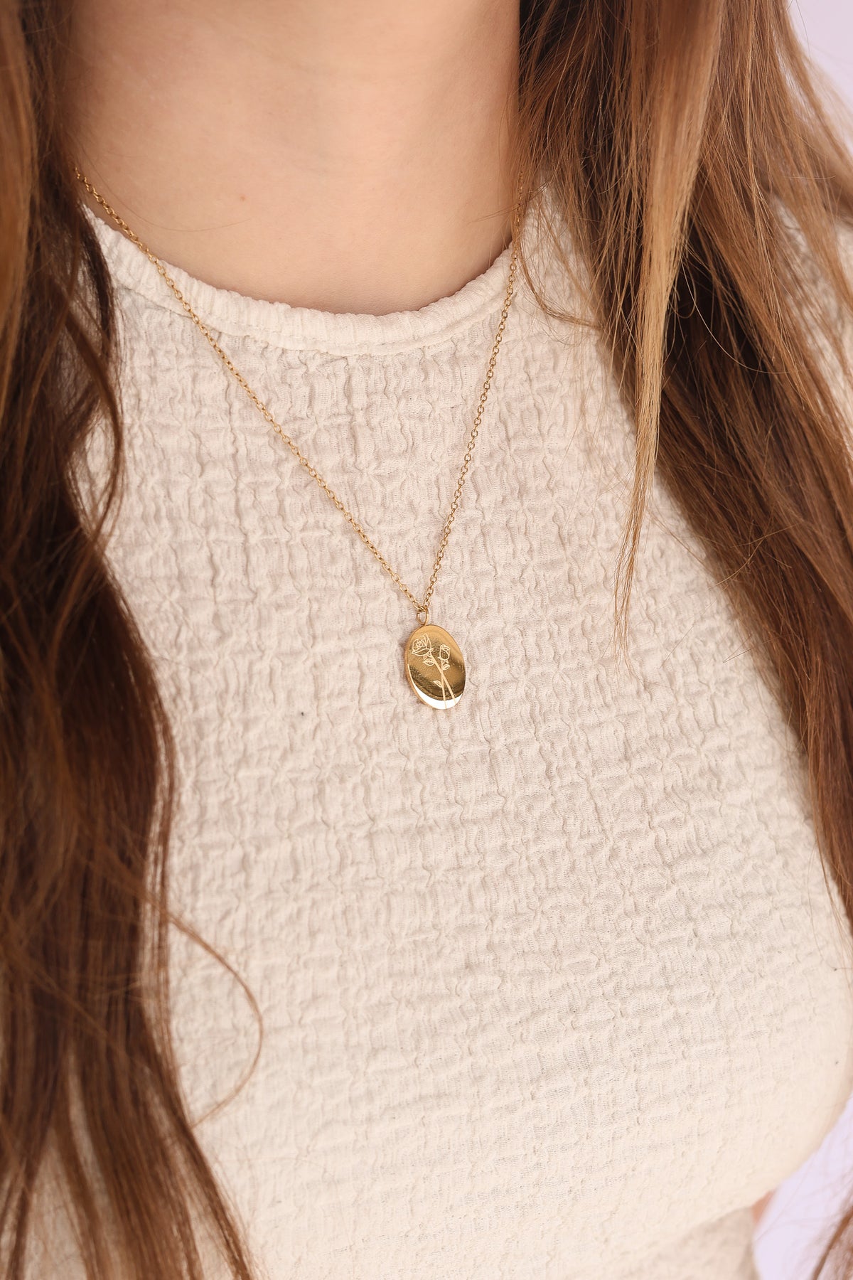 Birth Flower Necklace