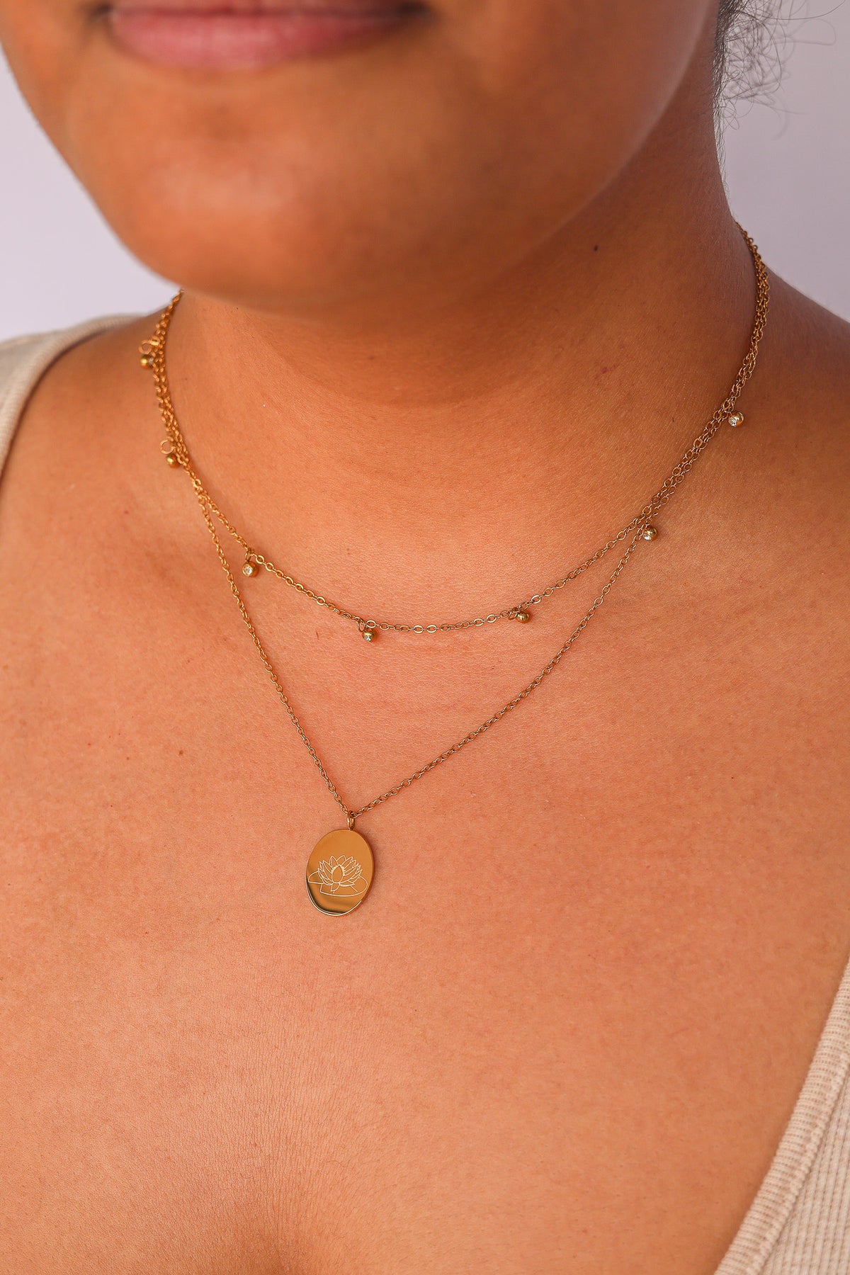 Birth Flower Necklace