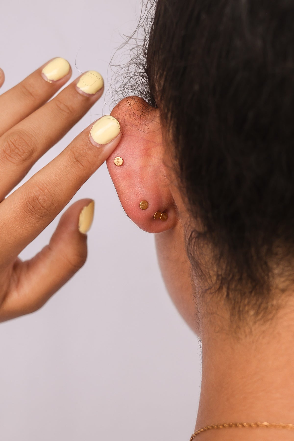 Flat Back Earring Post