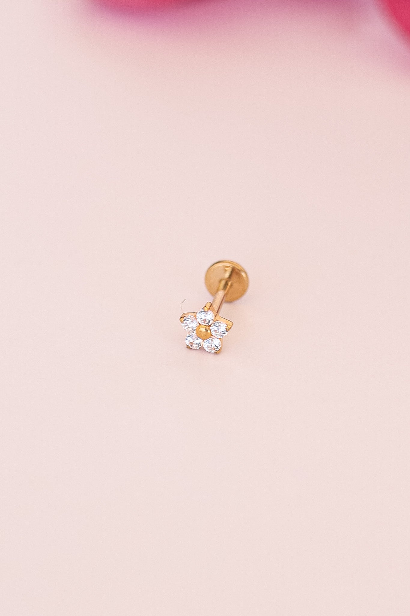 Daisy Flat Back Stud
