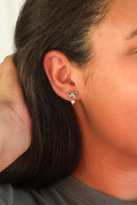 Jane Bow Earring