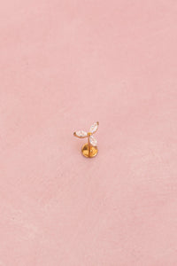 Iris Flat Back Stud