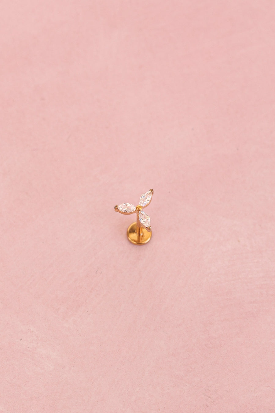 Iris Flat Back Stud